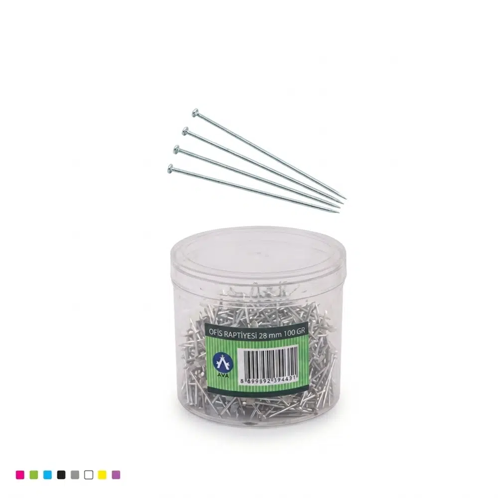 Toplu İğne 28 mm 100 g 1 Adet
