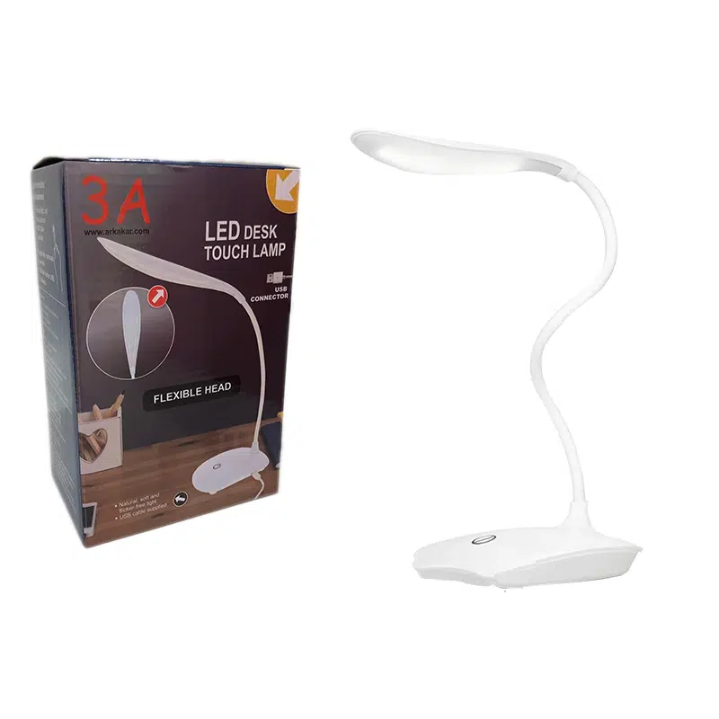 USB ve Pilli Masa Lambası LED Dokunmatik Işıklı Taşınabilir Lamba 