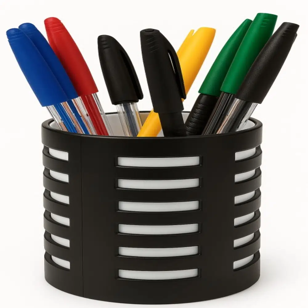 2'1i Modern Masaüstü Kalemlik Şık ve Dayanıklı Kalem Organizer