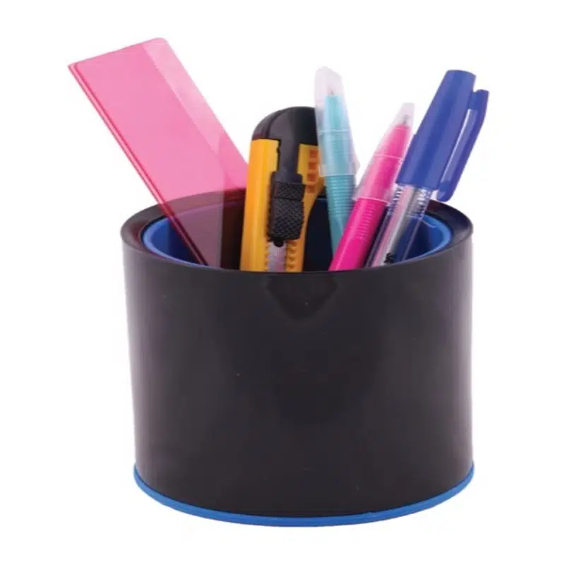 Silindir Tasarım Kalemlik – Modern Masaüstü Organizer 2'li set Şık ve Kullanışlı
